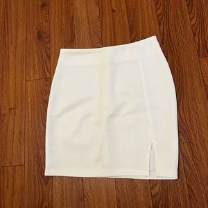 White Mini Skirt sz XS